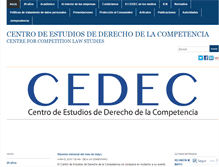 Tablet Screenshot of centrocedec.org
